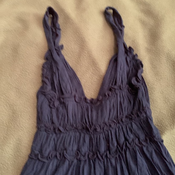 Lucy Love navy blue dress.  Size medium - Picture 6 of 10